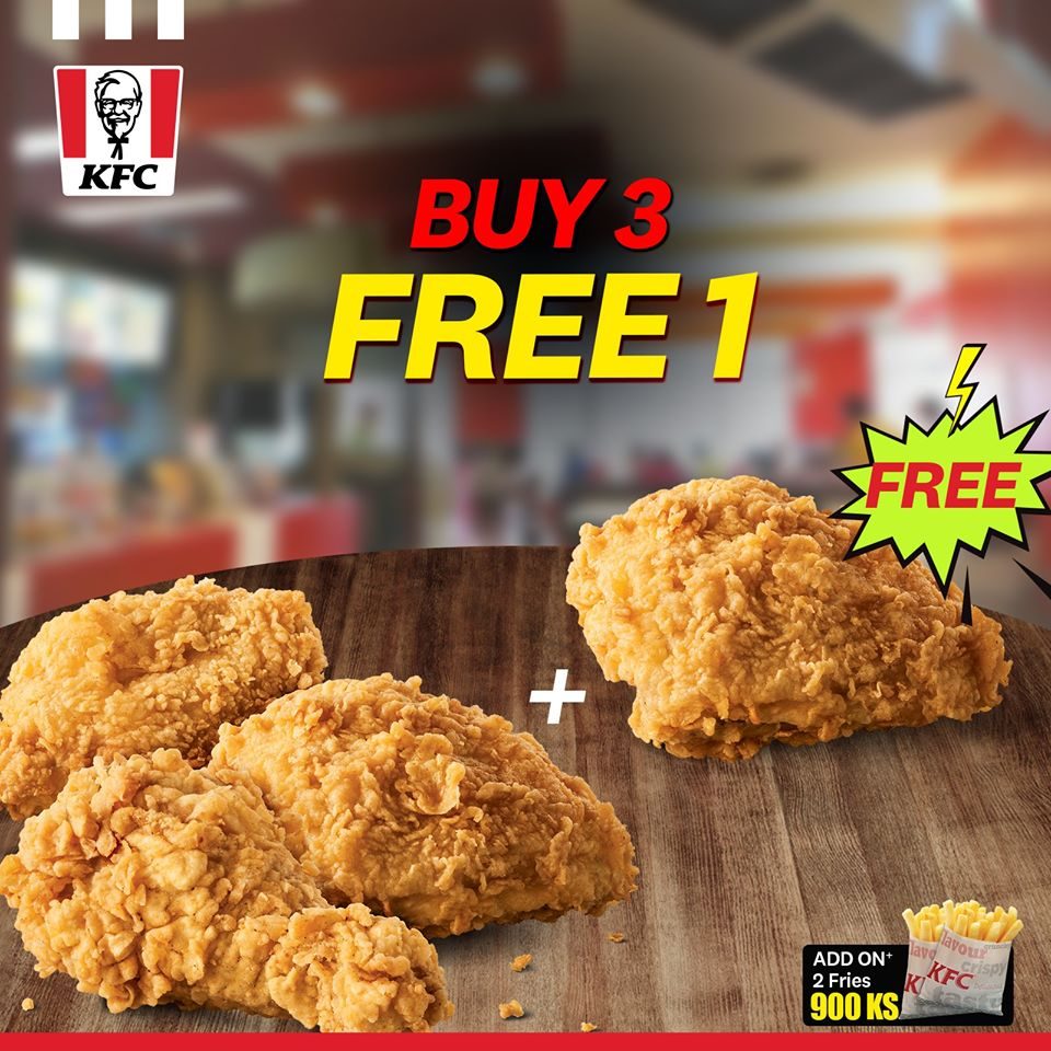 KFC Myanmar ရဲ့Thursday Special Set....