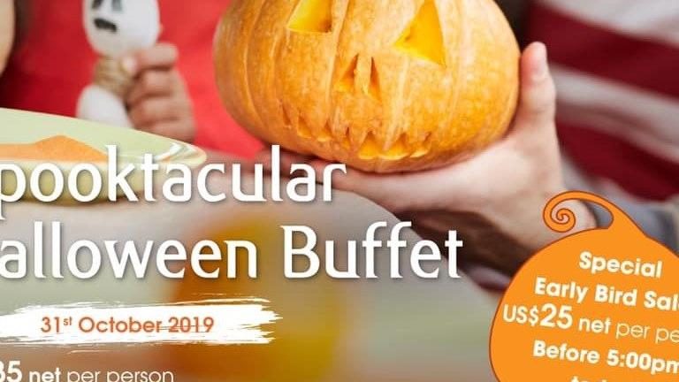 melia hotel halloween buffet