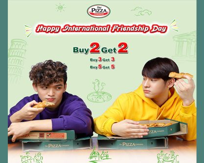 The Pizza Company ရဲ့ Buy 2 Get 2, Buy 3 Get 3, Buy 5 Get 5 ရနိုင်မယ့် အထူး Promotion